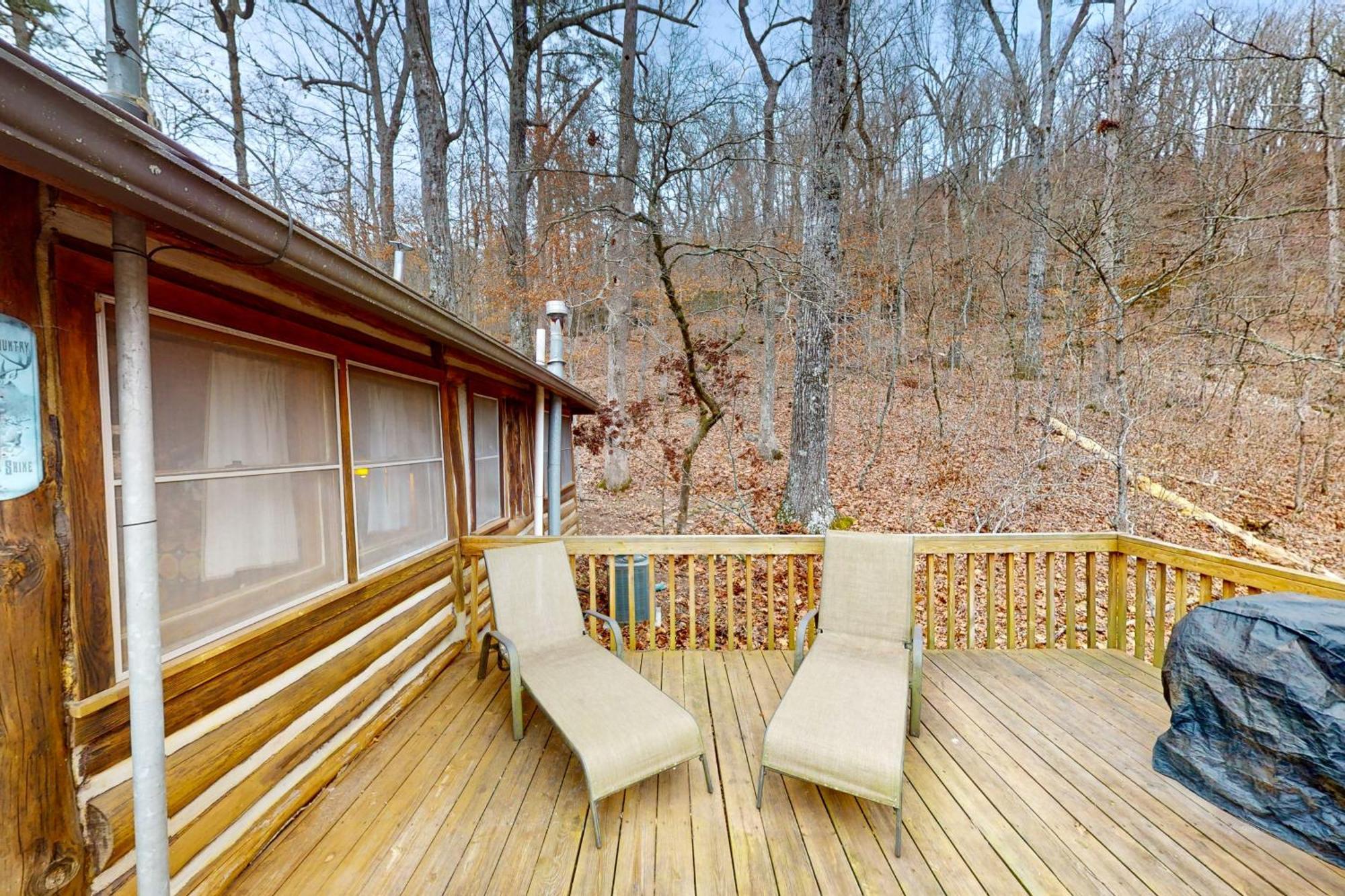 Lake Lucerne - Treehouse Cabin #01 Eureka Springs Exteriör bild